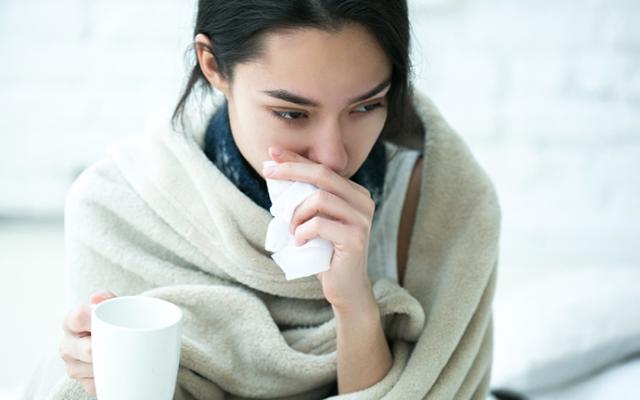 Ilustración de influenza estacional